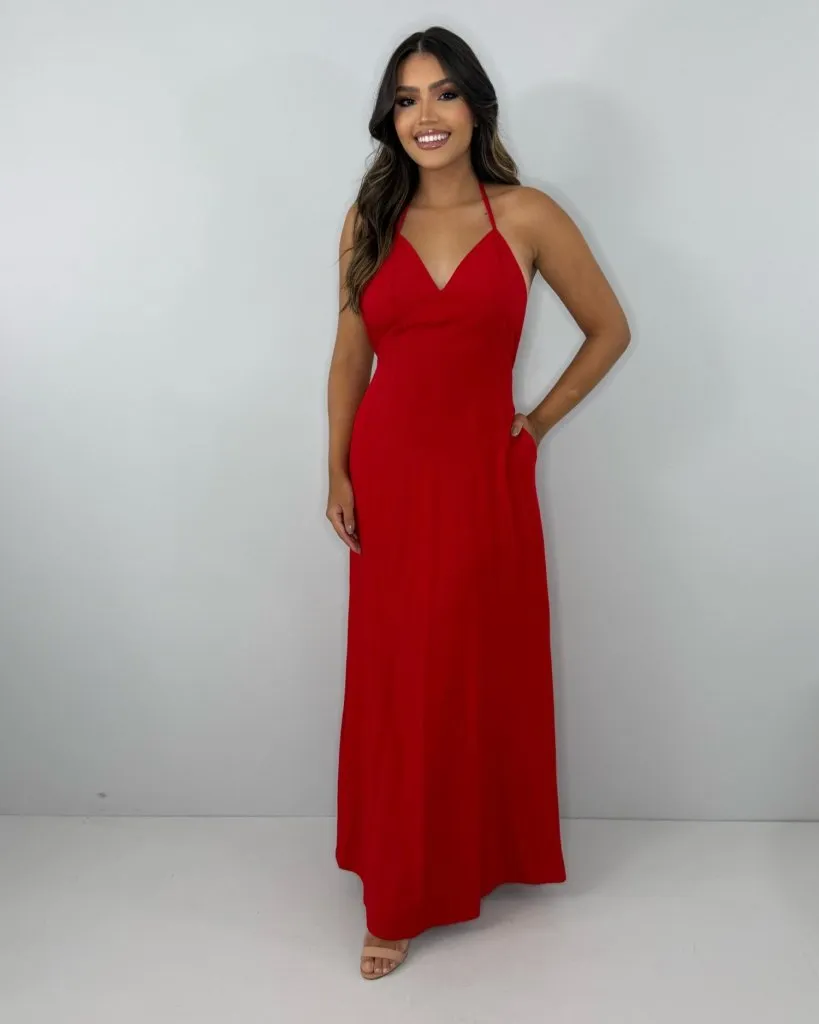 Vestido Victória - Vermelho