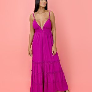 Vestido Raquel - Fúcsia - Image 2
