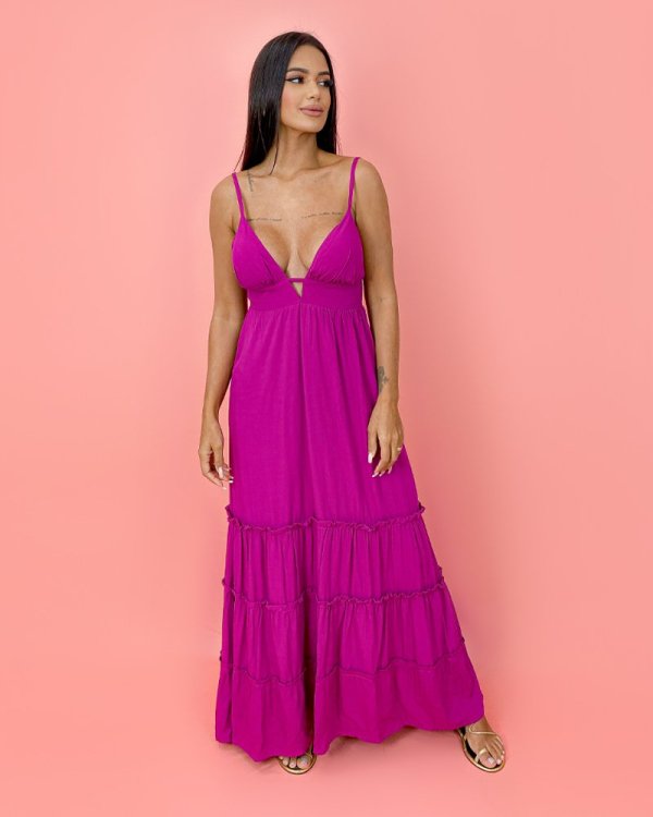 Vestido Raquel - Fúcsia - Imagem 2