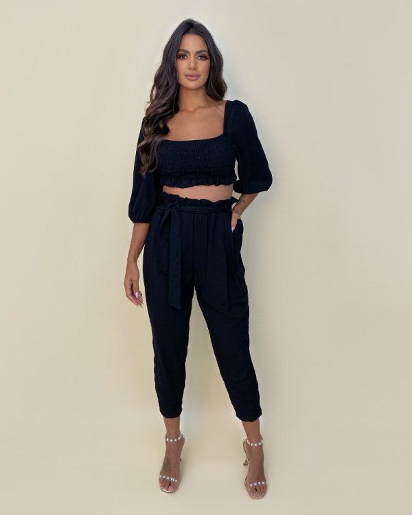 Conjunto Cíntia - Preto