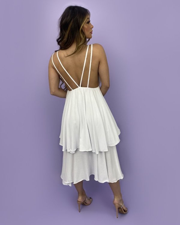 Vestido Hellen - Branco - Imagem 2
