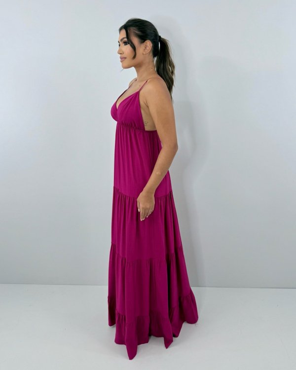 Vestido Sophia - Cereja - Imagem 4