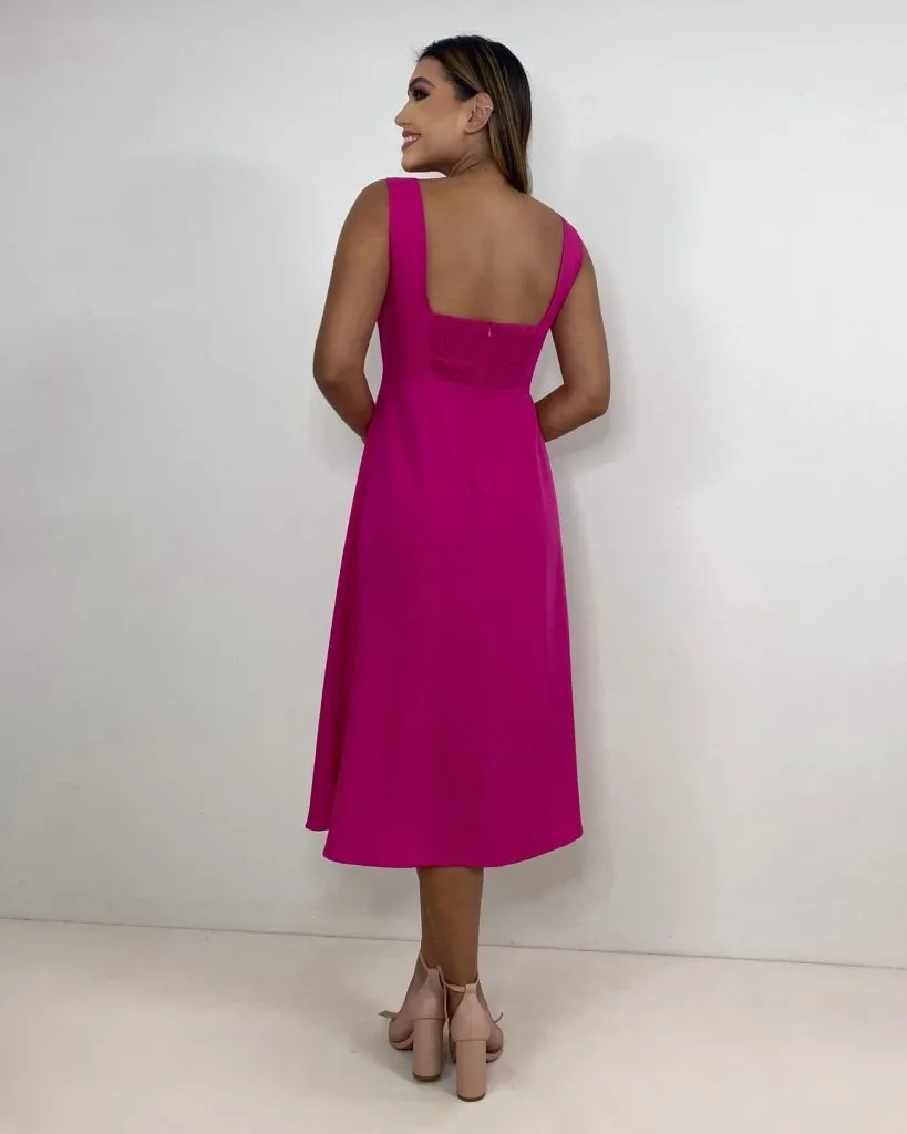 Vestido Roberta - Azul Royal