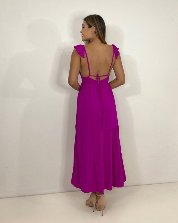 Vestido Maitê - Fúcsia - Imagem 2