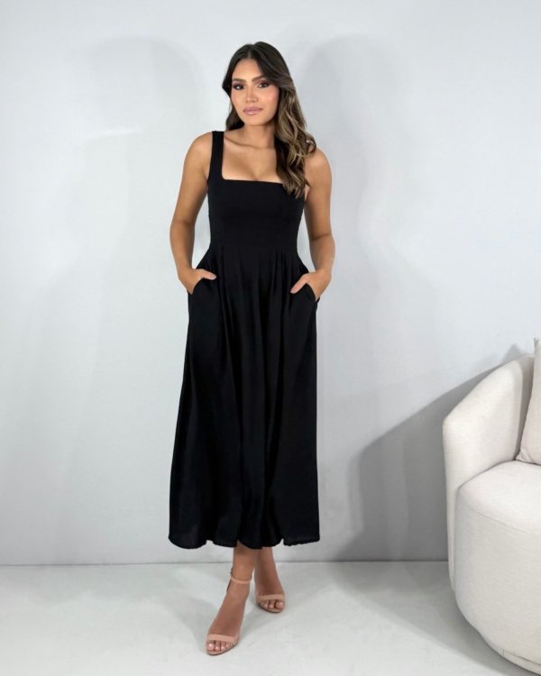 Vestido Samanta - Preto - Imagem 2