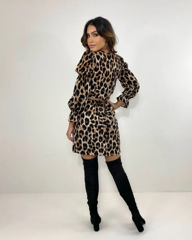 Conjunto Sheila - Animal Print