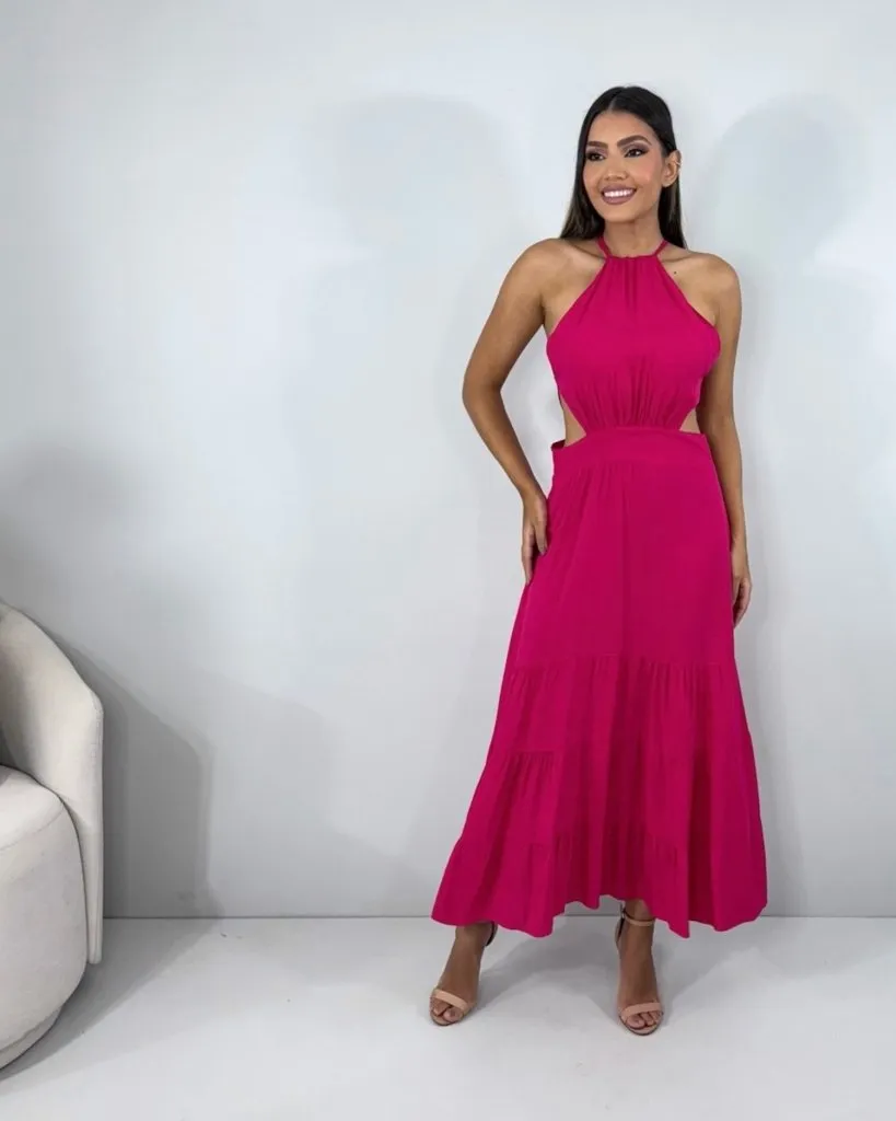 Vestido Estefane - Pink, foto 3