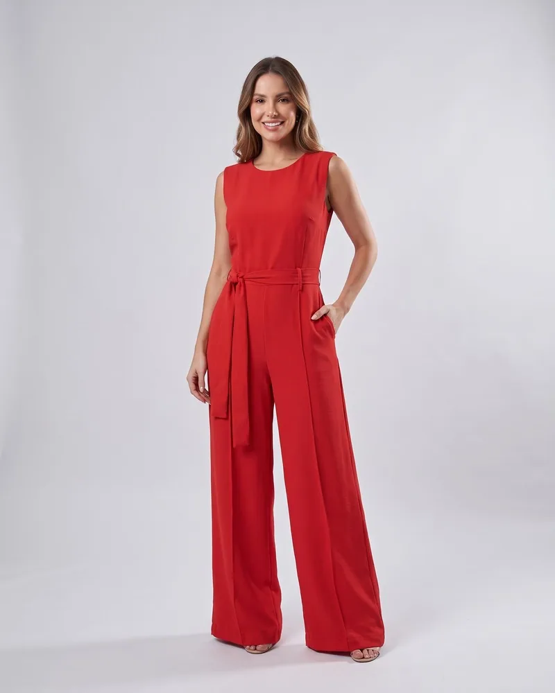 Macacão Celina - Vermelho, foto 2