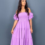 Vestido Ana Paula - Lilás