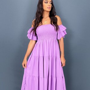 Vestido Ana Paula - Lilás - Image 1