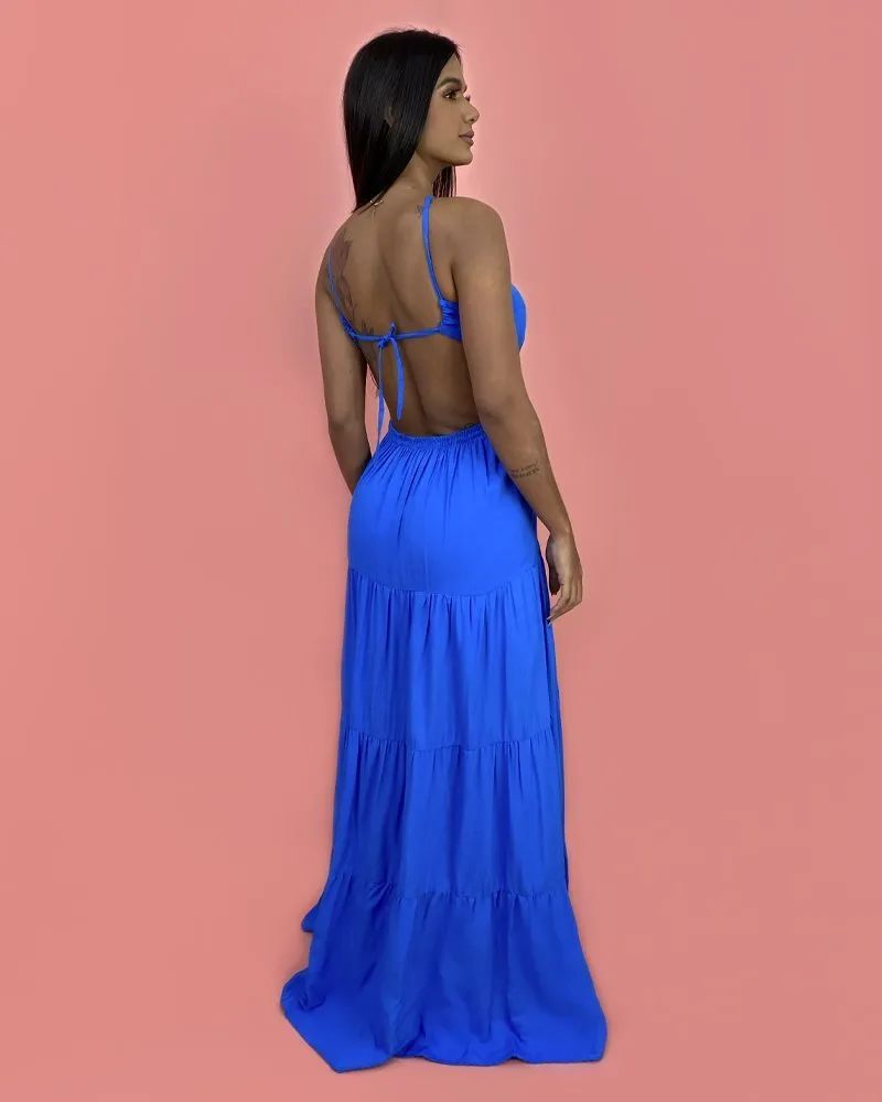 Vestido Ayla - Azul