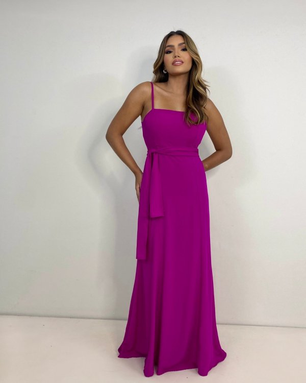 Vestido Lina - Fúcsia - Imagem 6