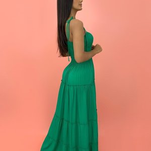 Vestido Gabriela - Verde Bandeira - Image 2