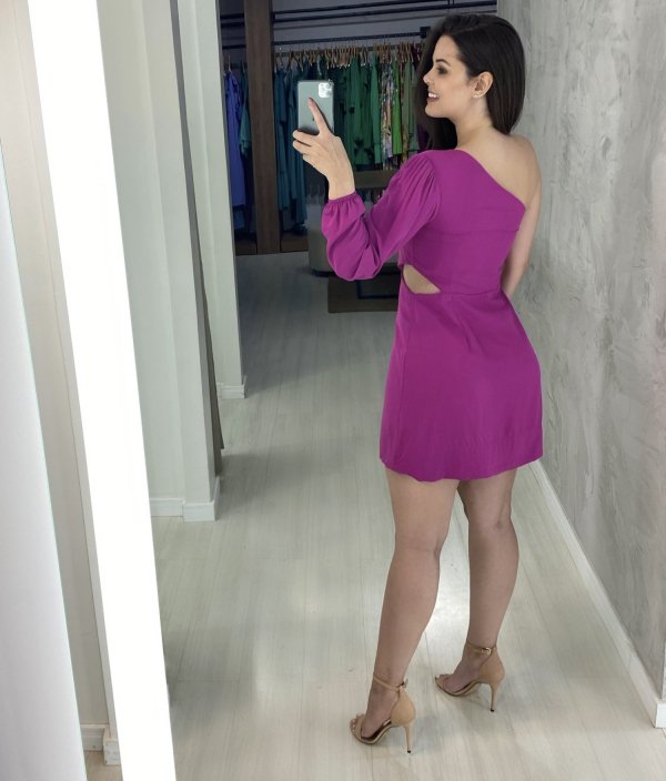 Vestido Luna - Fúcsia - Imagem 5