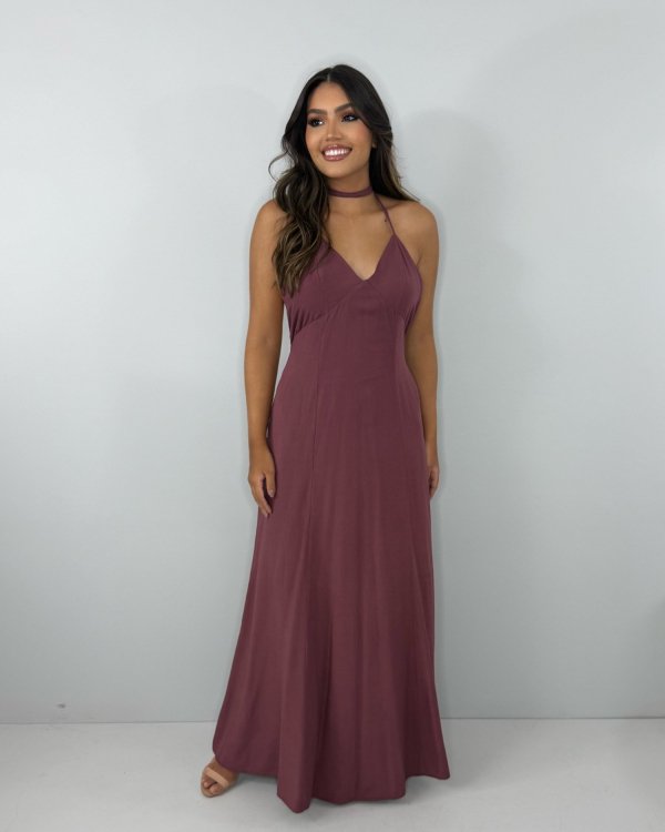 Vestido Victória - Marrom - Imagem 2