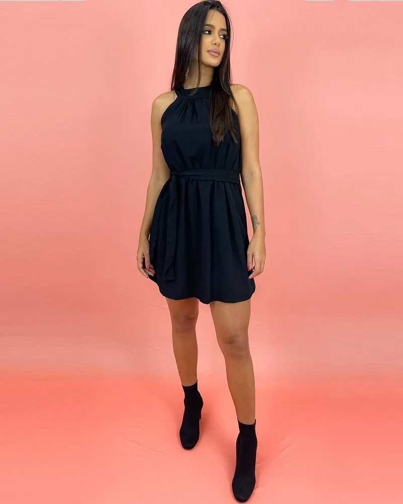 Vestido Daiane - Preto