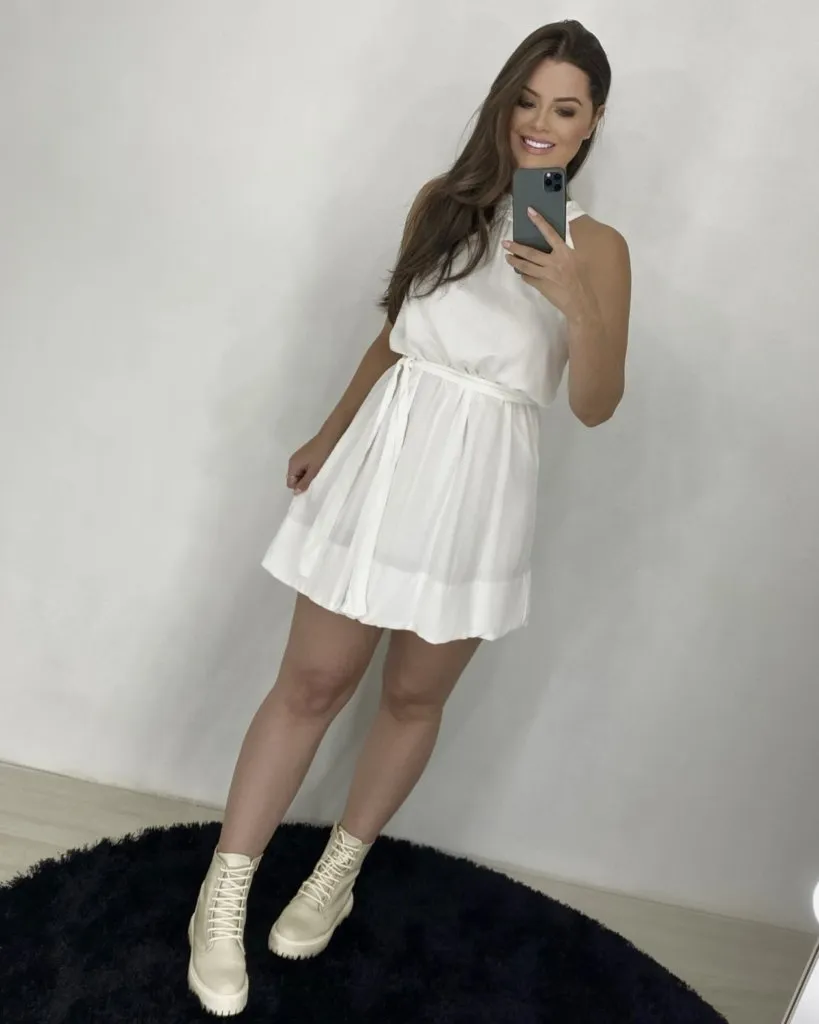 Vestido Daiane - Offwhite
