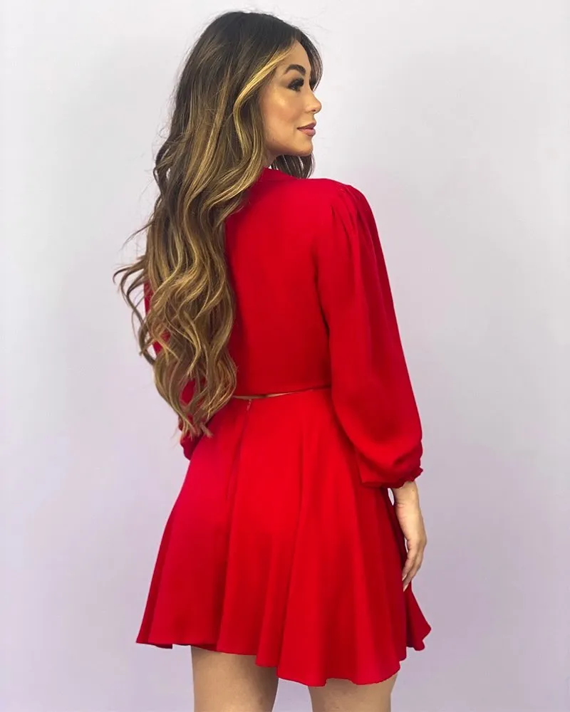 Cropped Jaqueline - Vermelho