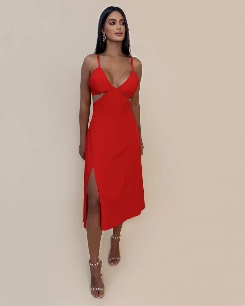 Vestido Kelly - Vermelho