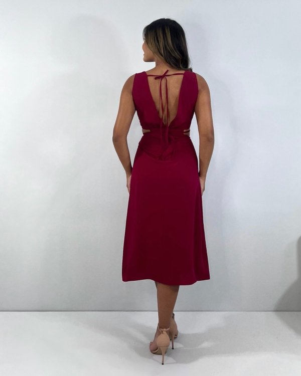 Vestido Aysha - Marsala - Imagem 5