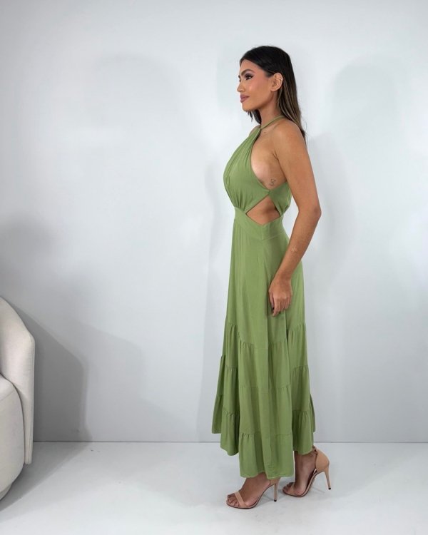 Vestido Estefane - Folhagem - Imagem 8
