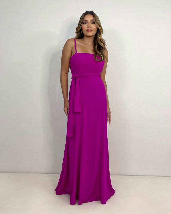 Vestido Lina - Fúcsia - Imagem 7