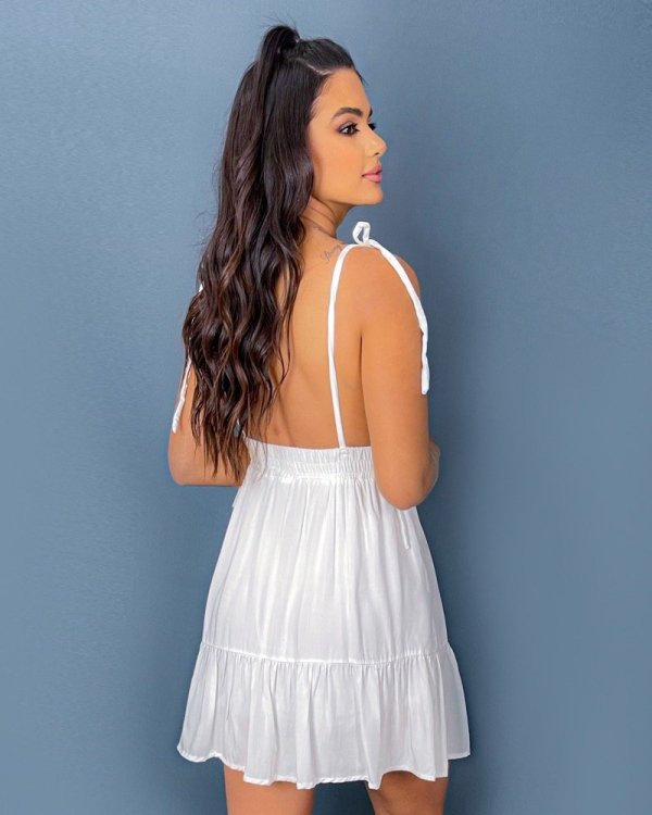 Vestido Valentina - Branco - Imagem 4