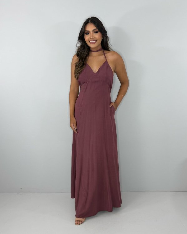 Vestido Victória - Marrom - Imagem 7