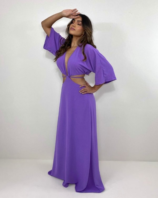 Vestido Cibele - Lilás - Imagem 4