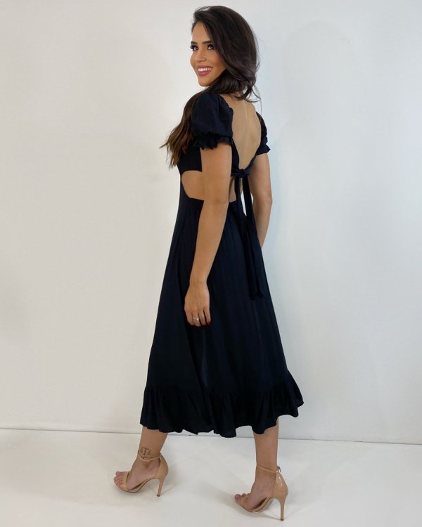 Vestido Jasmin - Preto - Imagem 4