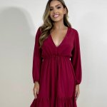 Vestido Lavínia - Marsala