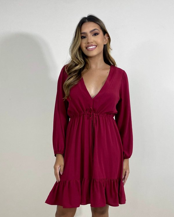 Vestido Lavínia - Marsala