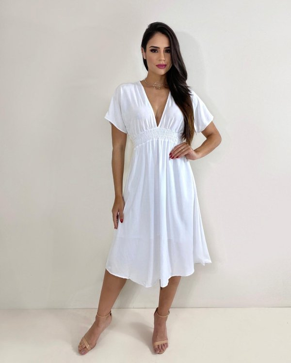 Vestido Marcela - Branco - Imagem 2
