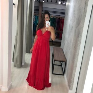 Vestido Márcia - Vermelho