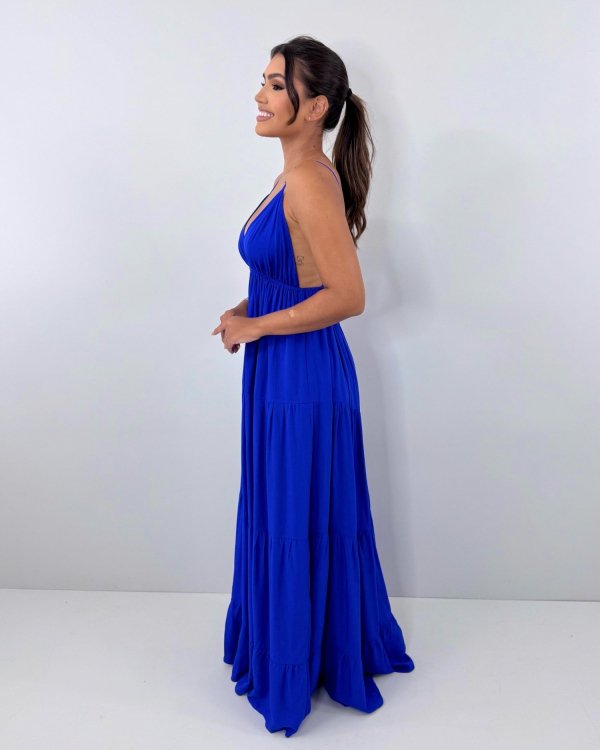 Vestido Sophia - Azul Royal - Imagem 7