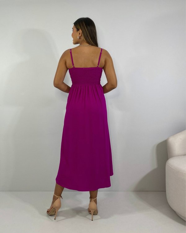 Vestido Karita - Fúcsia - Imagem 4