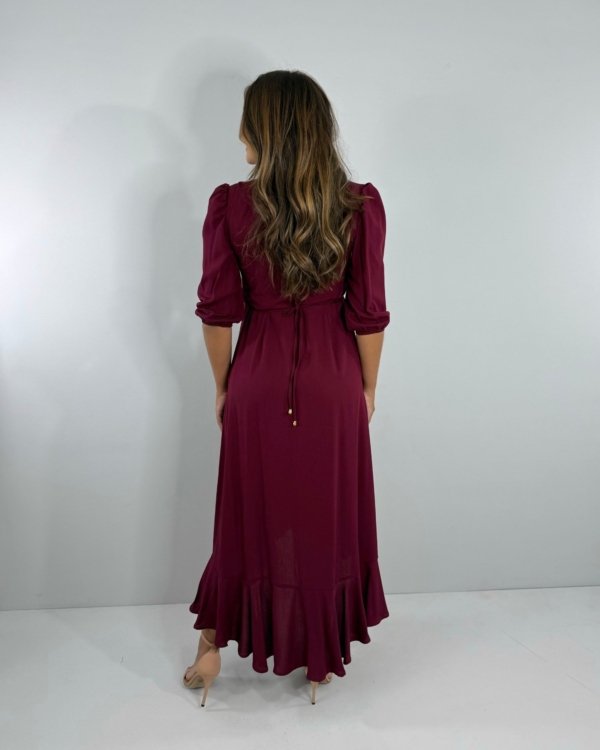 Vestido Berenice - Marsala - Imagem 5