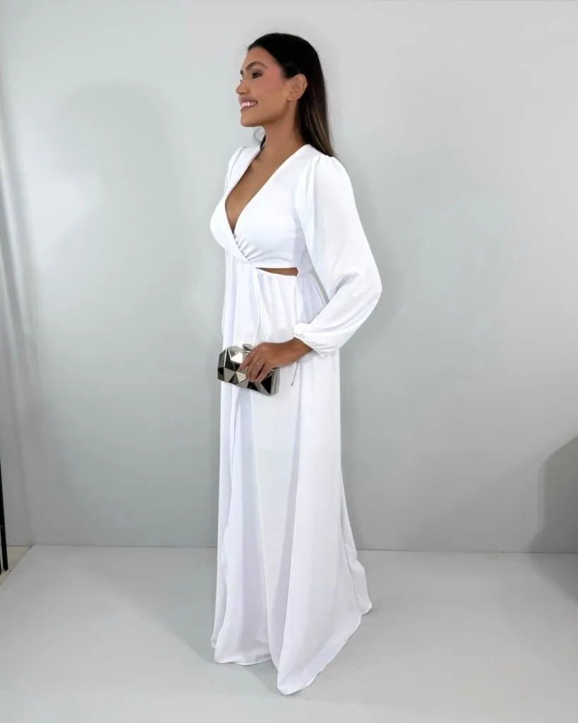 Vestido Magda - Branco