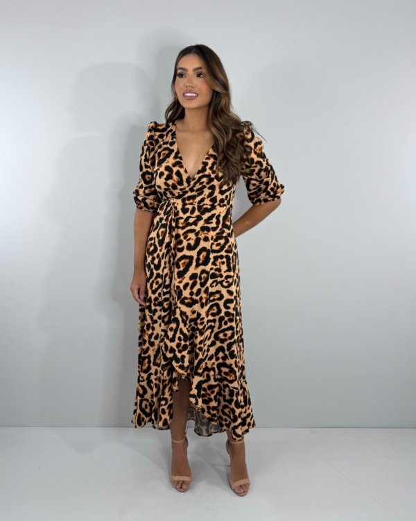 Vestido Berenice - Animal Print - Imagem 3