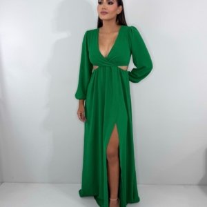 Vestido Magda - Verde Bandeira - Image 1