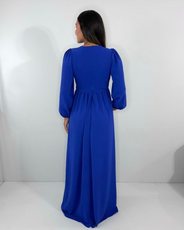 Vestido Magda - Azul Royal - Imagem 7