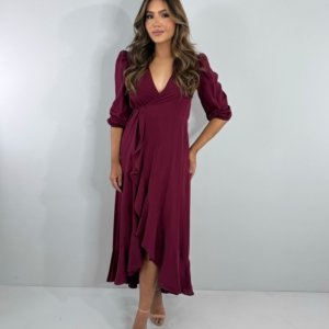 Vestido Berenice - Marsala - Image 1
