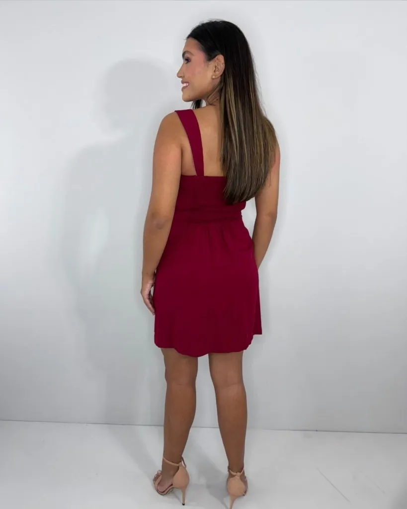 Vestido Malu - Marsala