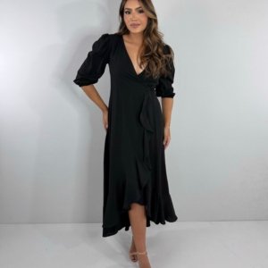 Vestido Berenice - Preto - Image 1