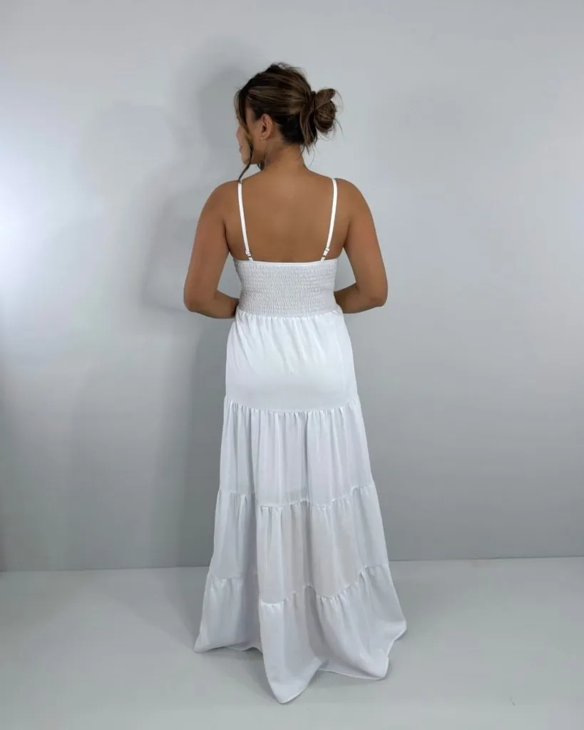Vestido Cátia - Branco