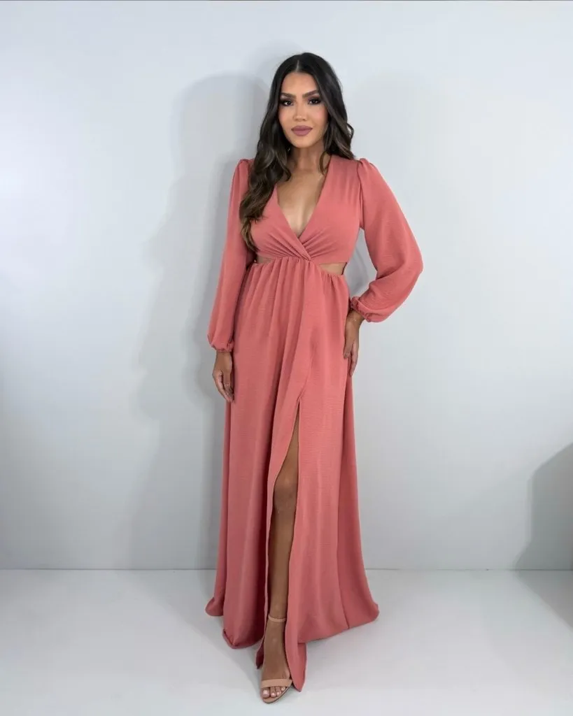 Vestido Magda - Rosê, foto 2