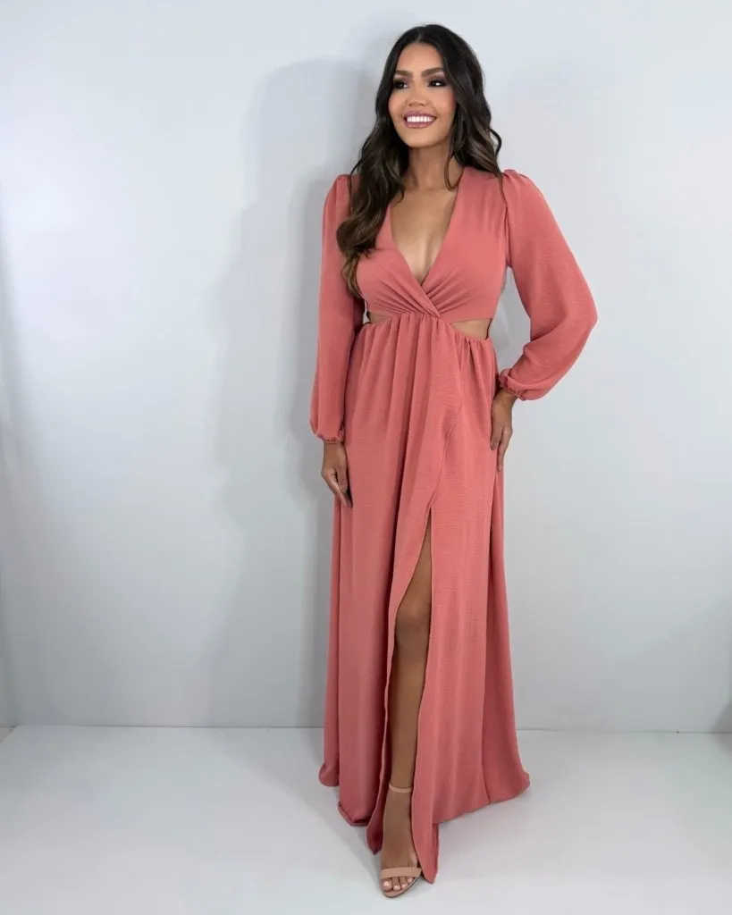 Vestido Magda - Rosê, foto 3