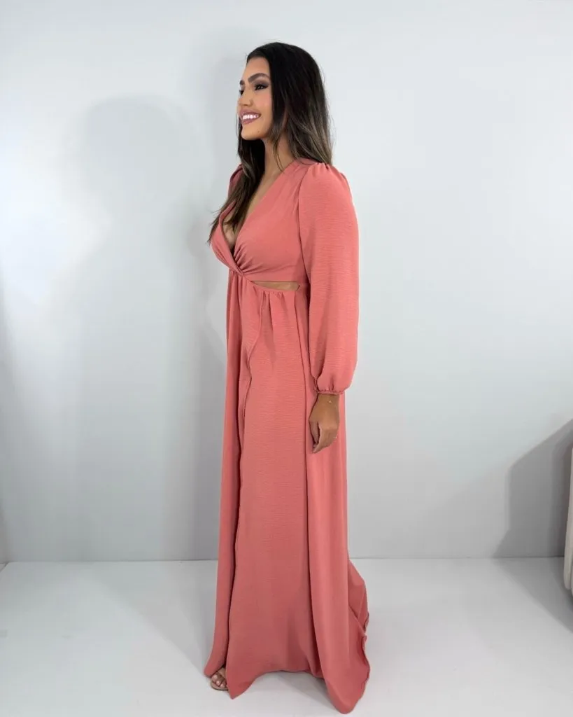 Vestido Magda - Rosê, foto 5