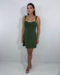 Vestido Malu - Verde Militar
