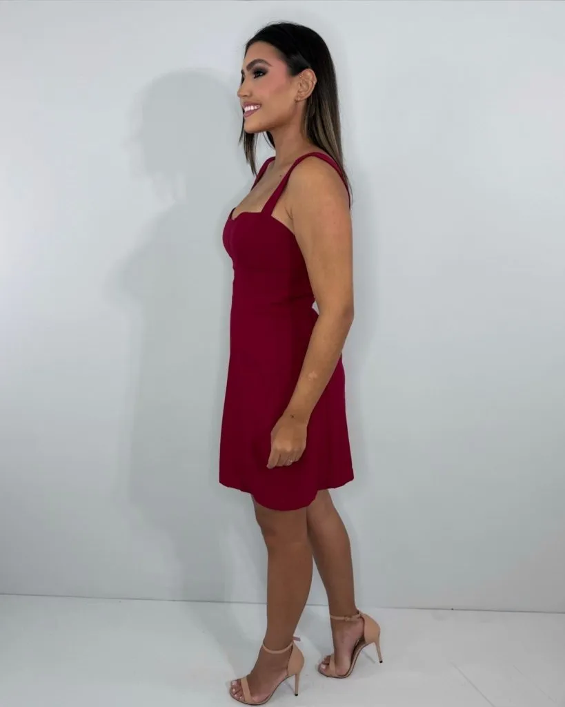 Vestido Malu - Marsala